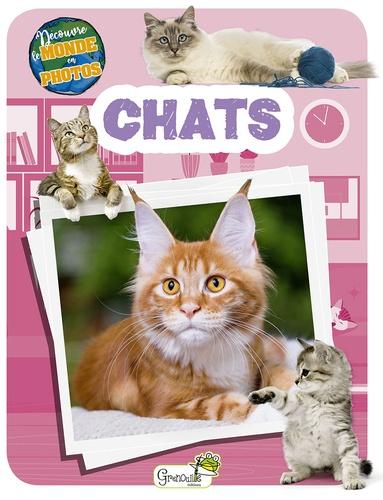 Visuel 1 du produit Livre "Chats - découvre le monde en photos" aux Éditions Grenouille