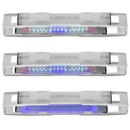 Visuel 4 du produit Rampe LED aquarium eau douce, blanc 16W, AQUAEL, Leddy Slim Duo Sunny & Plant 2.0 - Day & Night
