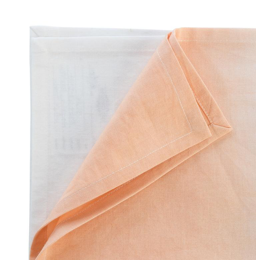 Visuel 2 du produit Serviette de table tie and dye coloris multicolore en coton - 40 x 40 cm