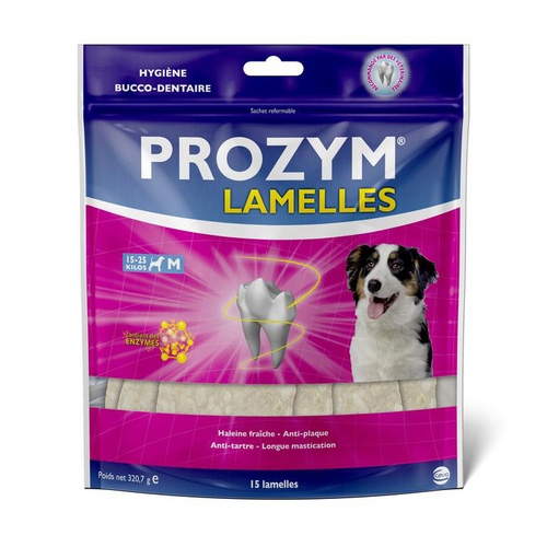 Visuel 1 du produit Lamelles pour chien x 15 - sachet de 37 g