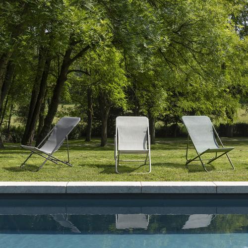 Visuel 4 du produit Maxi Transat Colorblock Batyline® Moss tube Lafuma Mobilier - 62 x 83 x 94 cm