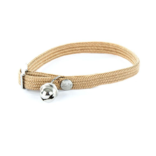 Visuel 1 du produit Collier élastique pour chat beige