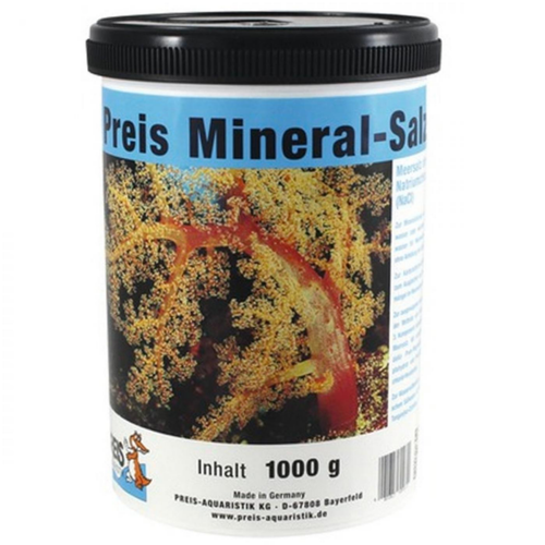 Visuel 1 du produit Sel minéral pour aquarium, qualité premium, PREIS AQUARISTIK - contenance 1kg