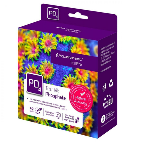 Visuel 1 du produit Kit de test phosphate PO4, spécifique aquarium, AQUAFOREST