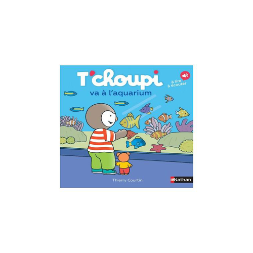 Visuel 1 du produit Le livre " T'choupi va a l'aquarium " aux Éditions Nathan