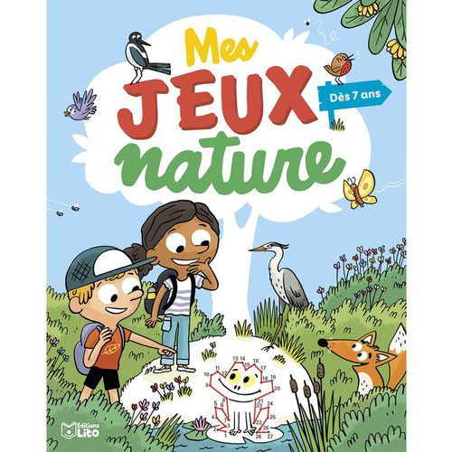 Visuel 1 du produit Livre 7-8 ans "Mes jeux nature", Ed LITO
