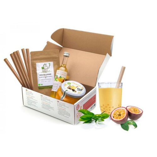 Visuel 1 du produit Kit pour bubble tea saveur passion My Bubble Tea - pour 6 bubble tea