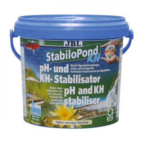 Visuel 1 du produit Stabilisateur d'eau pour bassin, formule KH, JBL BASSIN StabiloPond - 2,5kg