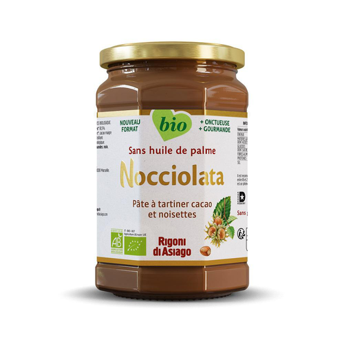 Visuel 1 du produit Pâte à tartiner chocolat bio Nocciolata - 650 g