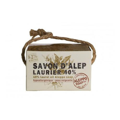 Visuel 1 du produit Savon d'Alep 40% Laurier Tadé Pays du Levant - 200 g