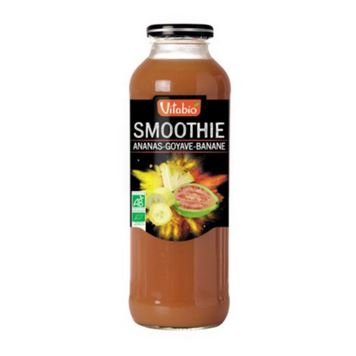 Visuel 1 du produit Smoothie ananas goyave banane bio Vitabio - 50 cl