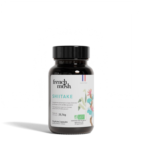 Visuel 1 du produit Gélules Shiitake bio French Mush - les 56 gélules
