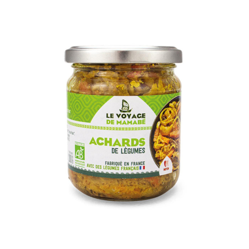 Visuel 1 du produit Achards de légumes bio Le Voyage de Mamabé - 170 g