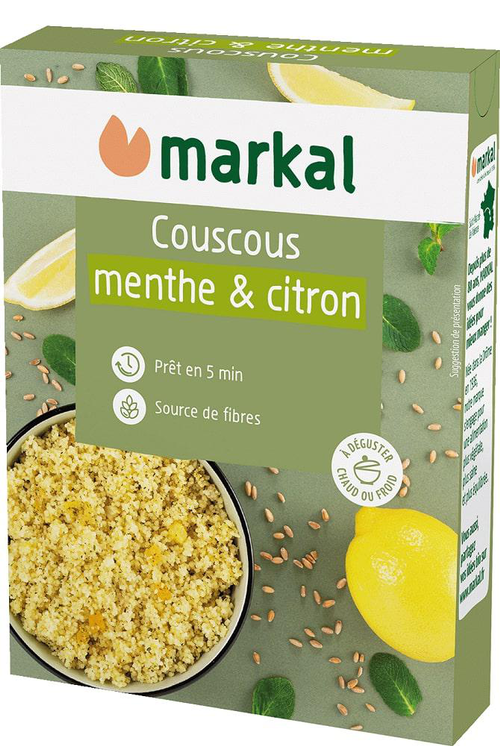 Visuel 1 du produit Couscous menthe citron bio Markal - 250 g