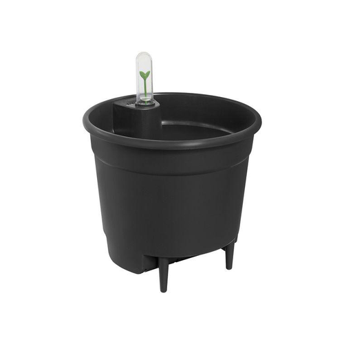Visuel 1 du produit Système d’auto-arrosage en polypropylène noir Elho Self Watering insert - 33 cm