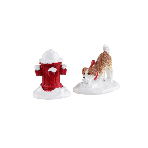 Visuel 1 du produit Accessoire Borne d’incendie sous la neige Lemax - 5,3 x 3 x 2,3 cm