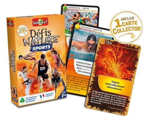 Visuel 2 du produit Jeu de cartes Bioviva Défis Nature Sports