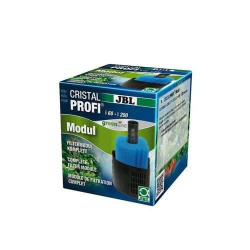 Visuel 1 du produit Module filtrant pour filtre intérieur d'aquarium coloris noir JBL Cristallisoir i GreenLine – 7 cm