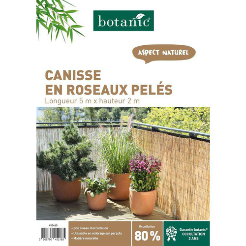 Visuel 1 du produit Canisse en roseaux fendus botanic® - H 200 cm x 5 m