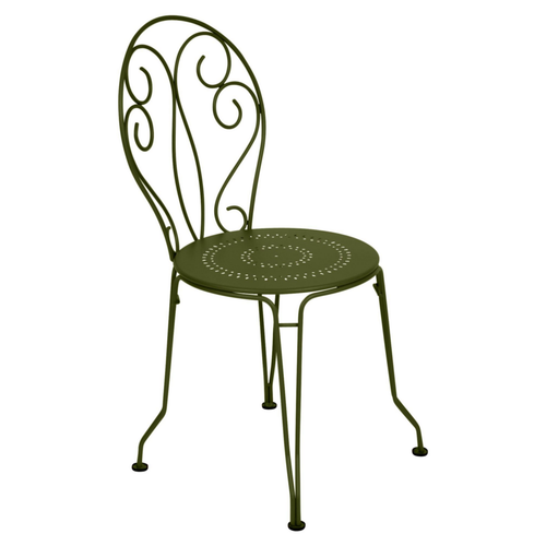 Visuel 1 du produit Chaise Montmartre en acier coloris pesto Fermob