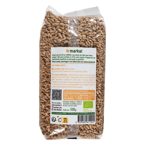 Visuel 2 du produit Blé tendre complet bio - 500 gr