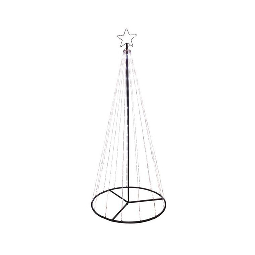 Visuel 1 du produit Sapin Micro LED 250/ H1,8 m Ø80 cm Blanc
