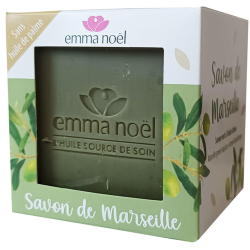 Visuel 1 du produit Savon de Marseille à l’huile d’olive Emma Noël - 300 g