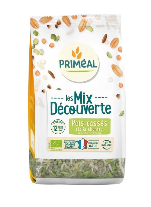 Visuel 1 du produit Mélange veggie chanvre pois riz en sachet de 300 g