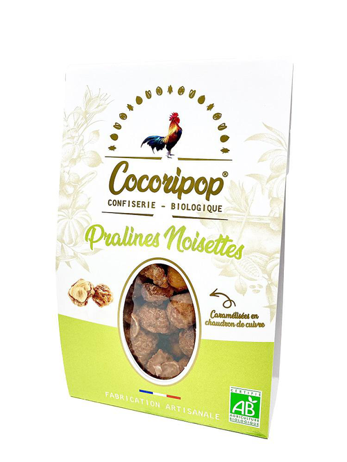 Visuel 1 du produit Praliné noisette bio Cocoripop - 100 g