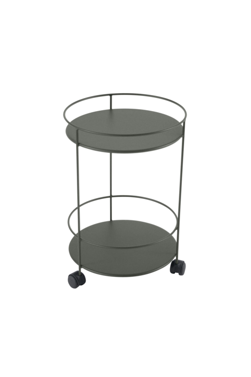 Visuel 1 du produit Guéridon Guinguette coloris vert en acier Fermob - Ø 40 x 61 cm