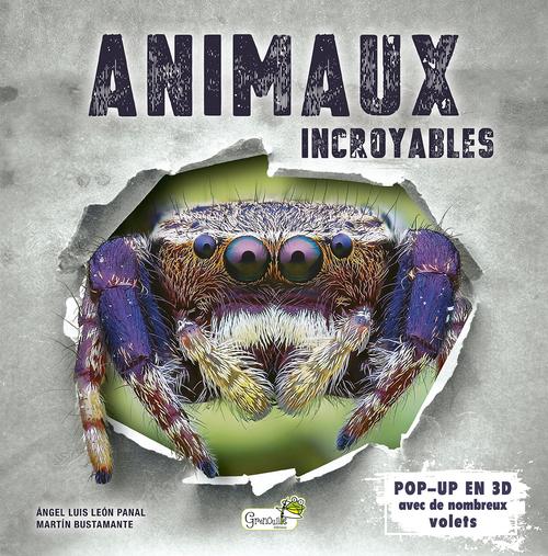 Visuel 1 du produit Livre "Animaux incroyables" collection Docu Pop-up aux Éditions Grenouille