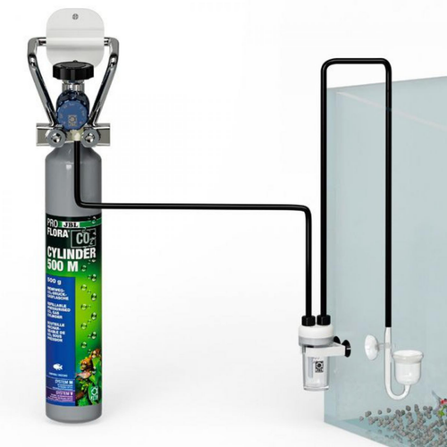 Visuel 2 du produit Kit CO2 pour plantes d'aquarium, système intégral, JBL - ProFlora Basic Set M