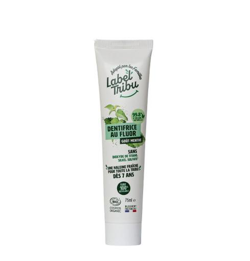 Visuel 3 du produit Dentifrice au fluor bio Label Tribu - 75 ml