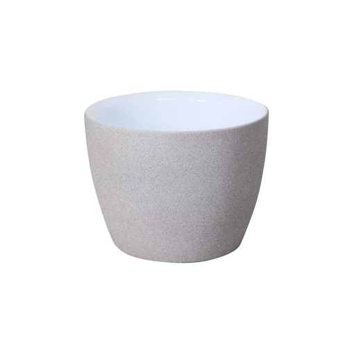 Visuel 1 du produit Cache-pot coloris gris Greige - Ø 18 cm