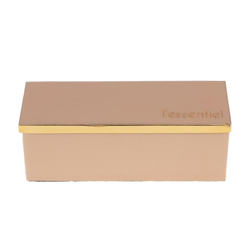 Visuel 2 du produit Boîte nude en bois et verre The Essentiel - 21 x 7 x 7,5 cm