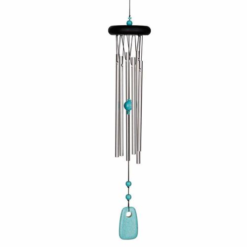 Visuel 1 du produit Carillon turquoise Woodstock Chimes Chakra - 44 cm