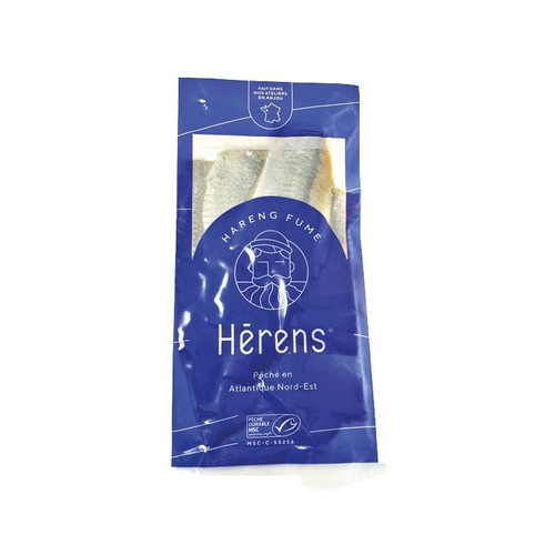 Visuel 1 du produit Filets de hareng bio fumés doux Herens – 200 g