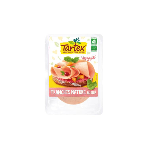 Visuel 3 du produit Tranches végétariennes nature au blé bio Evernat - 100 g