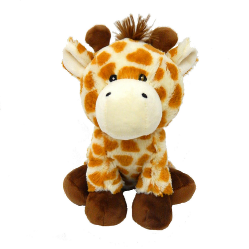 Visuel 1 du produit Bouillotte peluche Girafe garnie de grains de blé et lavande L’Artisan du bien-être