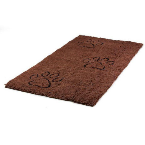 Visuel 1 du produit Tapis marron à motif pattes XL - 152 x 76 cm