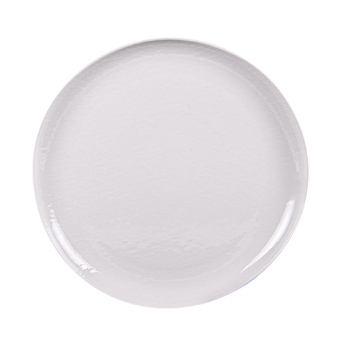 Visuel 1 du produit Assiette plate en porcelaine blanche Ecume - Ø 26,5 cm