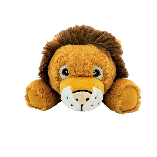 Visuel 1 du produit Bouillotte peluche Lion garnie de grains de blé et lavande L’Artisan du bien-être