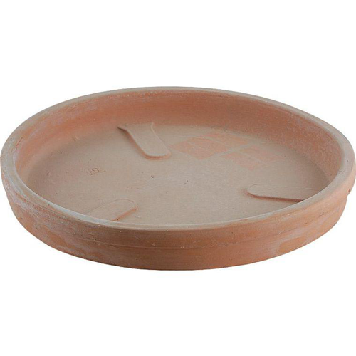 Visuel 1 du produit Soucoupe ronde en terre cuite Anticomestiere - Ø 27 cm