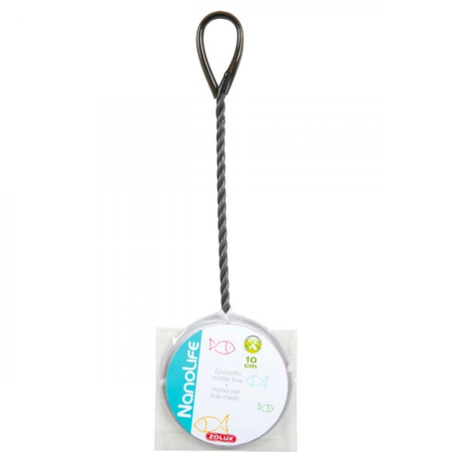 Visuel 1 du produit Epuisette aquarium ronde, mailles fines, ZOLUX - 10cm