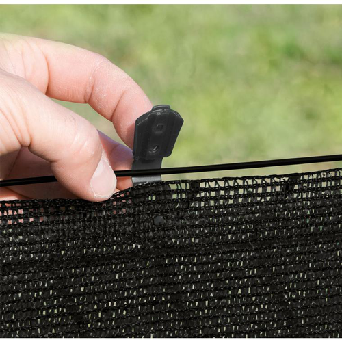 Visuel 2 du produit Clip de fixation Fixatex pour Natte noir 34x20 cm