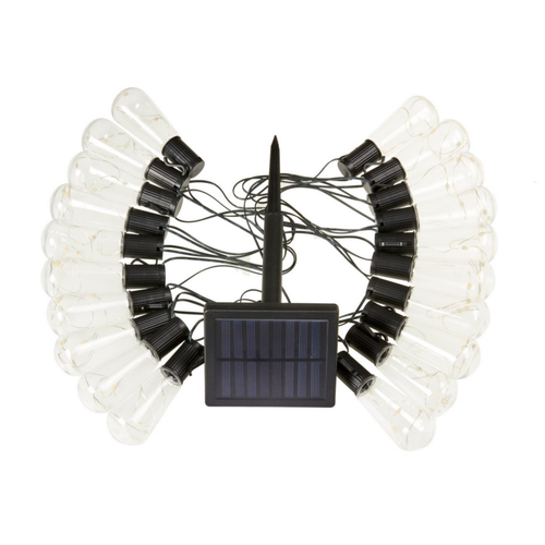 Visuel 1 du produit Guirlande DécoBulb 40 LED coloris transparent effet blanc chaud en plastique Smartgarden - 18 m