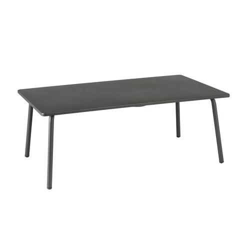Visuel 1 du produit Table basse Vence Lafuma coloris gris en titane - 102 x 59 x 41 cm