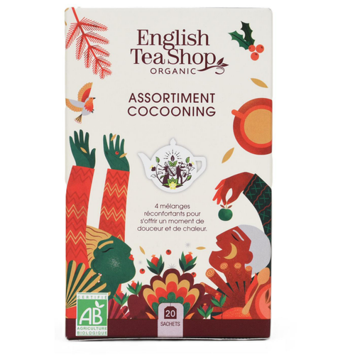 Visuel 1 du produit Assortiment cocooning d'hiver bio English Tea Shop - x 20 sachets