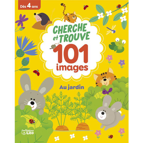 Visuel 1 du produit Cherche et trouve "Au jardin" Ediitions LITO