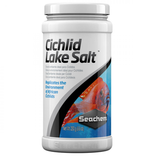 Visuel 1 du produit Sel pour Cichlid, enrichi en minéraux - SEACHEM - modèle Lake Salt - contenance 250g